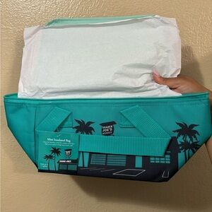 New Trader Joe’s Mini Insulated Bag in Teal